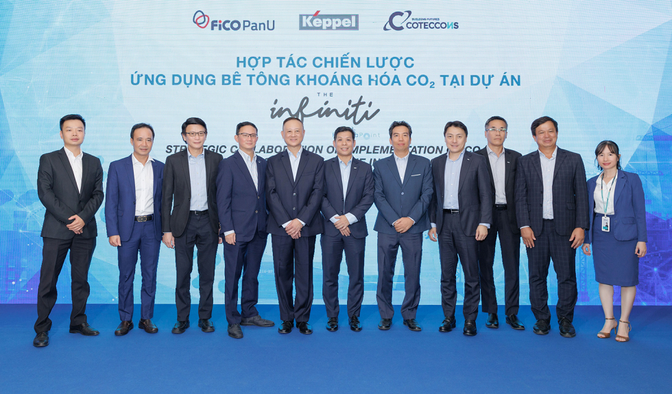 Khẳng định vị thế đầu ngành, Keppel, FiCO Pan-United và Coteccons tiên phong triển khai giải pháp bê tông bền vững tại Việt Nam