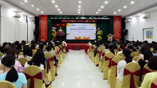 FiCO tổ chức họp mặt kỷ niệm 86 năm ngày phụ nữ Việt Nam 20/10 & nói chuyện chuyên đề “quyền năng phái đẹp”