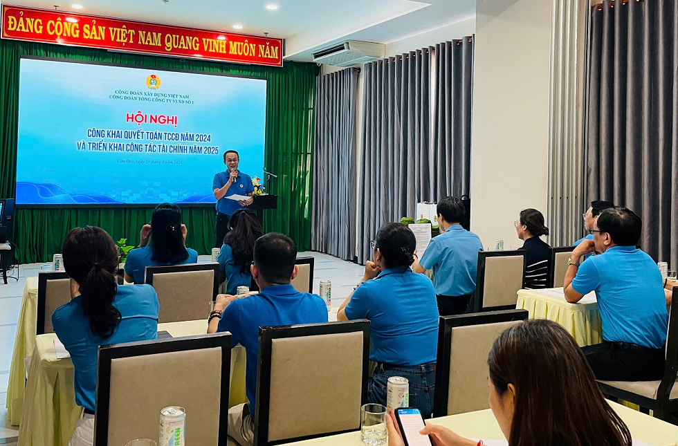 Hội nghị công khai quyết toán TCCĐ năm 2024 và triển khai công tác tài chính năm 2025